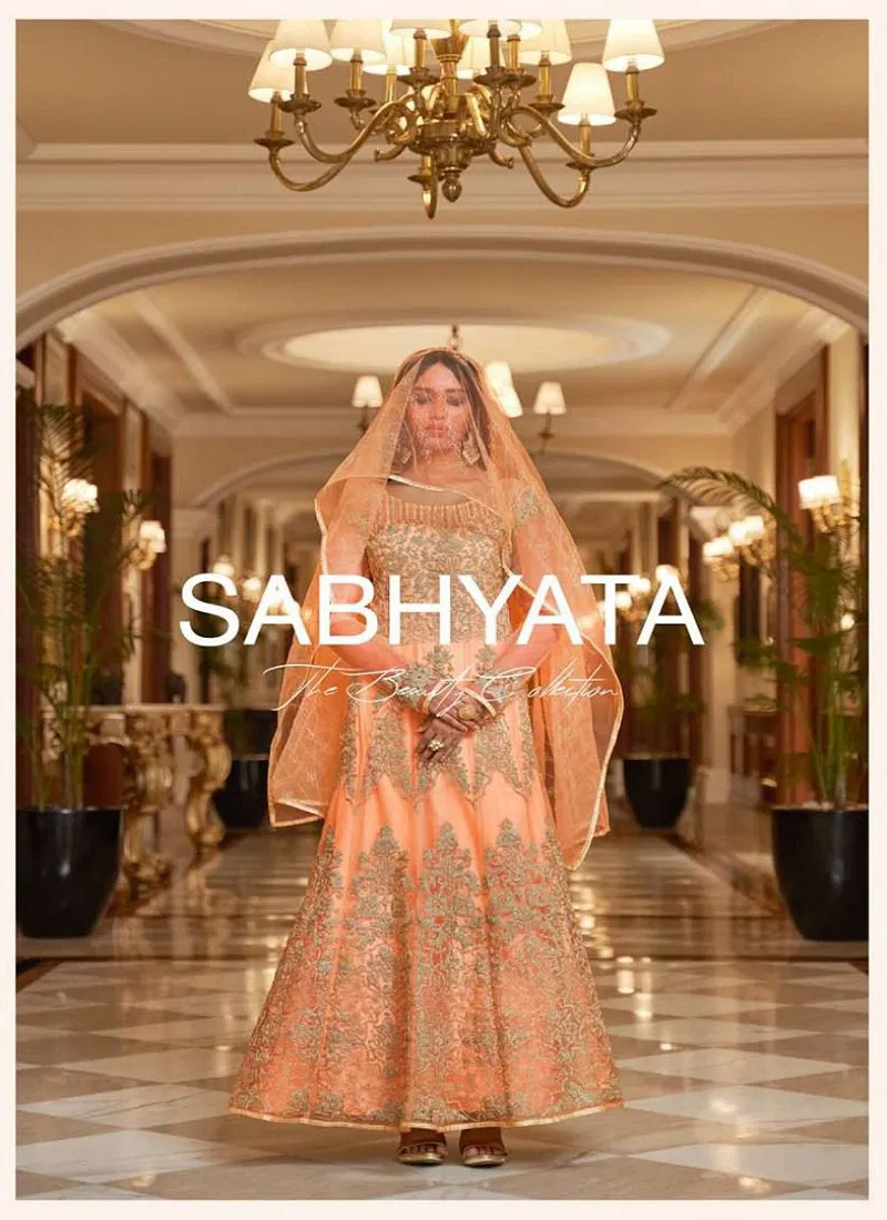 Sabhyata By Bela Wedding Wear Net Anarkali Suit Exporters In India